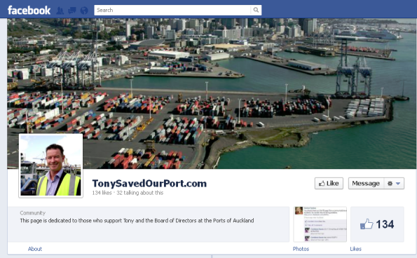 ports of auckland facebook page