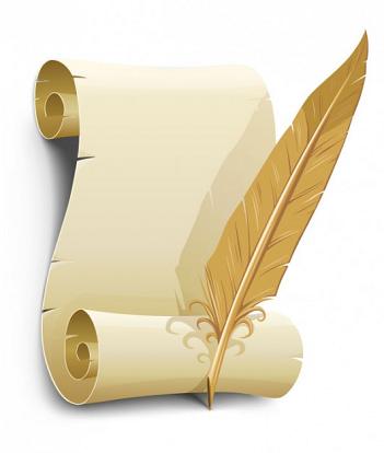 old-paper-with-quill-pen-vector_34-14879